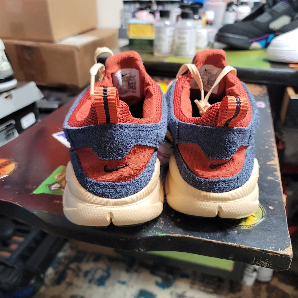 Nike free run Trail thunder blue/red - Picture 6 of 8